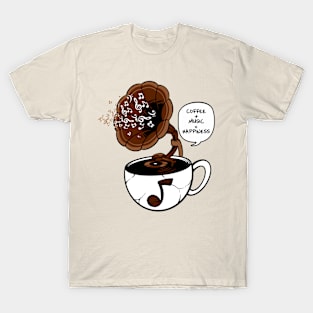 coffee and music T-Shirt